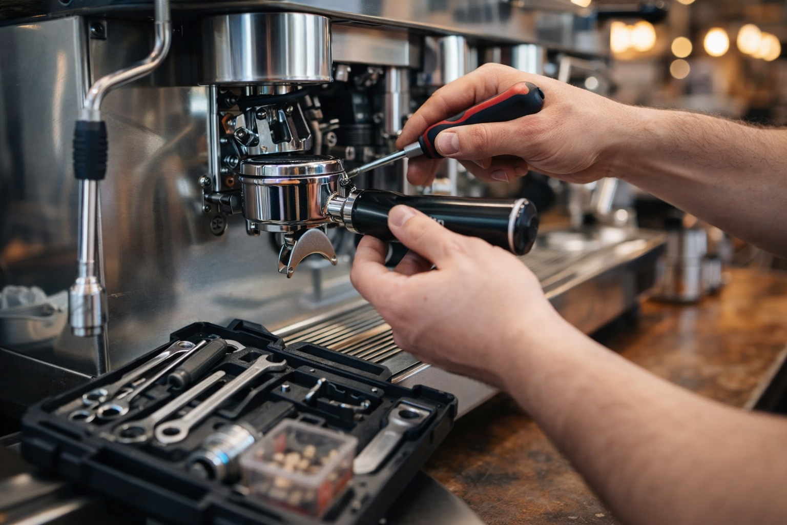 Coffee Machine Repair in Erbil & Maintenance Services