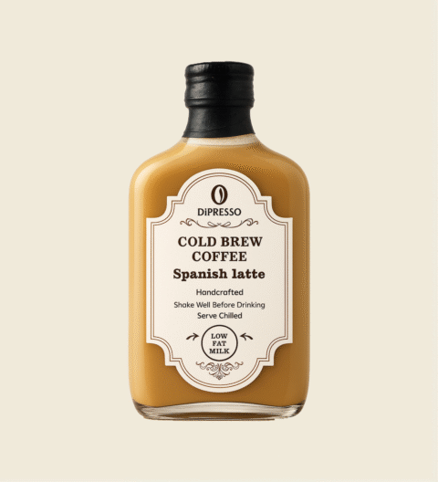 Dipresso Spanish Latte – Premium 200ml coffee drink with rich flavor