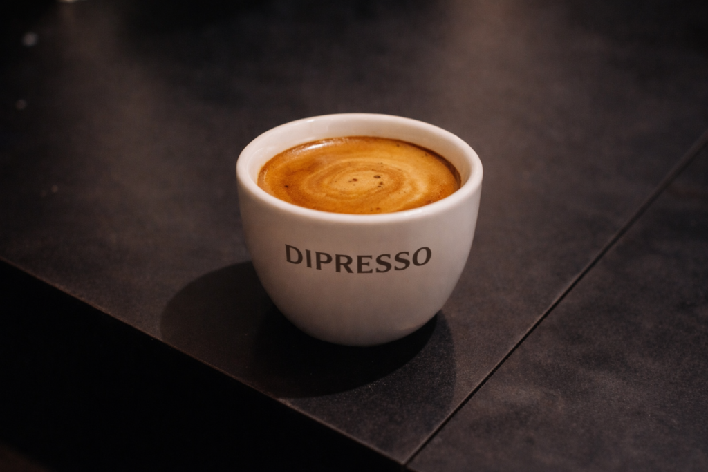 Best espresso in Erbil served at DIPRESSO coffee shop